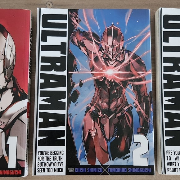 Ultraman Manga Volumes 1-3, Comic Book Anime Set, First Three Issues, Ultra Man - Picture 5 of 14